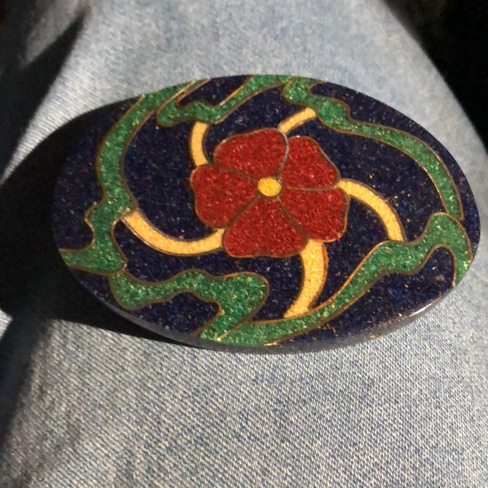 Floral Oval Decorative Accent- 55A $35 or $30 w/offer